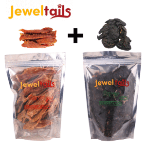 Combo Dehyderated Chicken Jerky(250G) + Dehyderated Chicken Liver(250g)